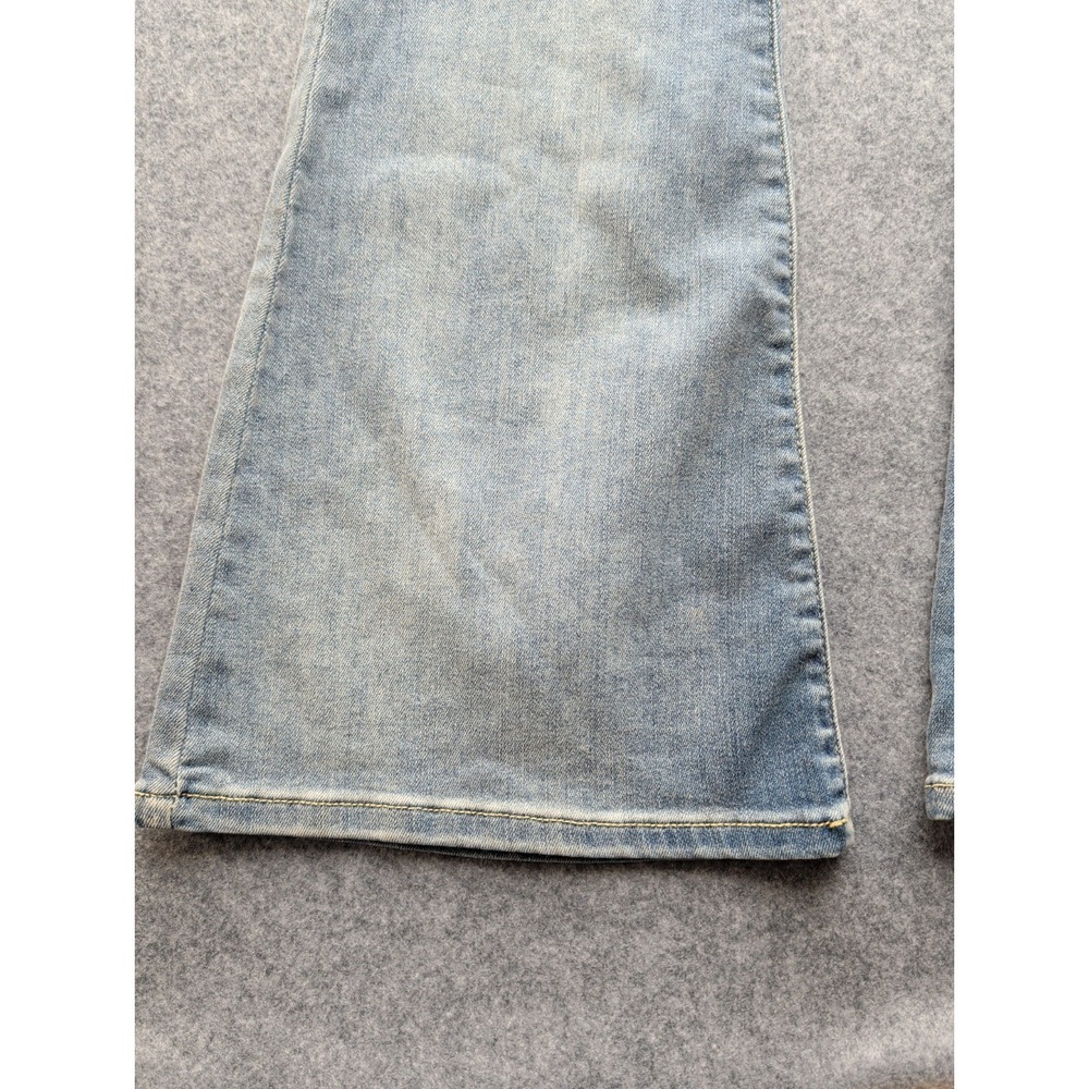 NWT Women's Judy Blue Bell Bottom Jeans Distressed High Rise size 1/25 - Picture 11 of 16